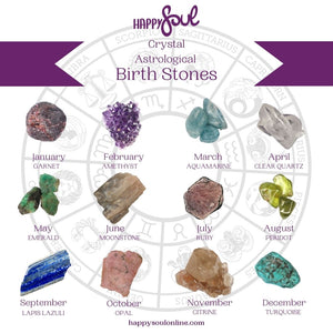 Crystal Astrological Birth Stones
