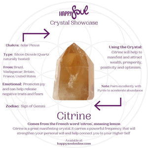 Crystal Showcase: Citrine