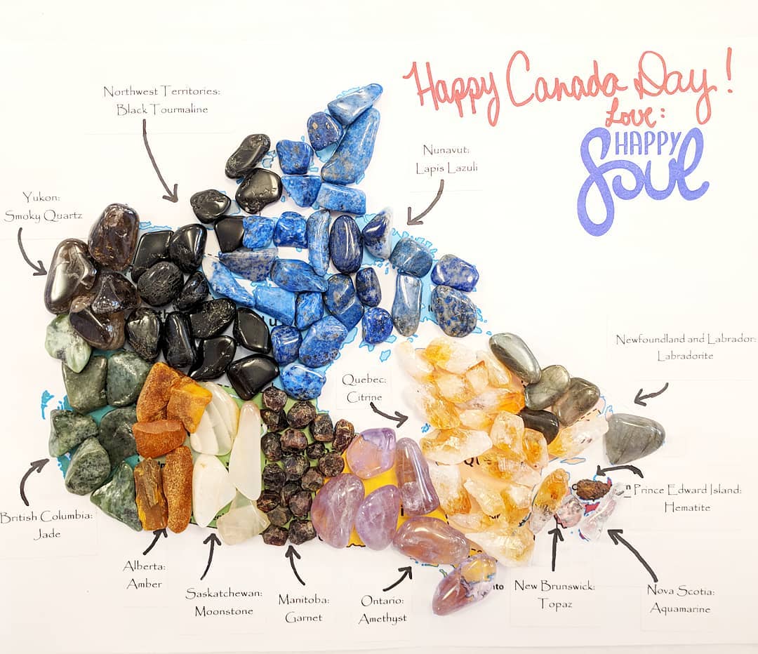 Celebrate Canada Day with These 10 Crystals Found Across the Country