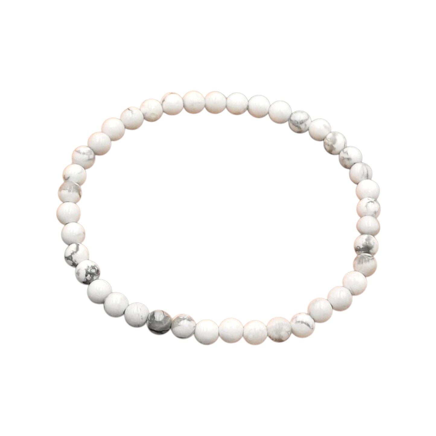 Bracelet - Howlite 4mm