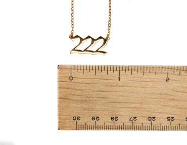 Necklace - Angel Number 222