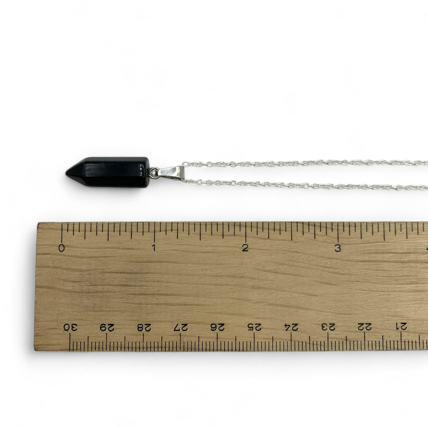 Necklace - Obsidian Point $25