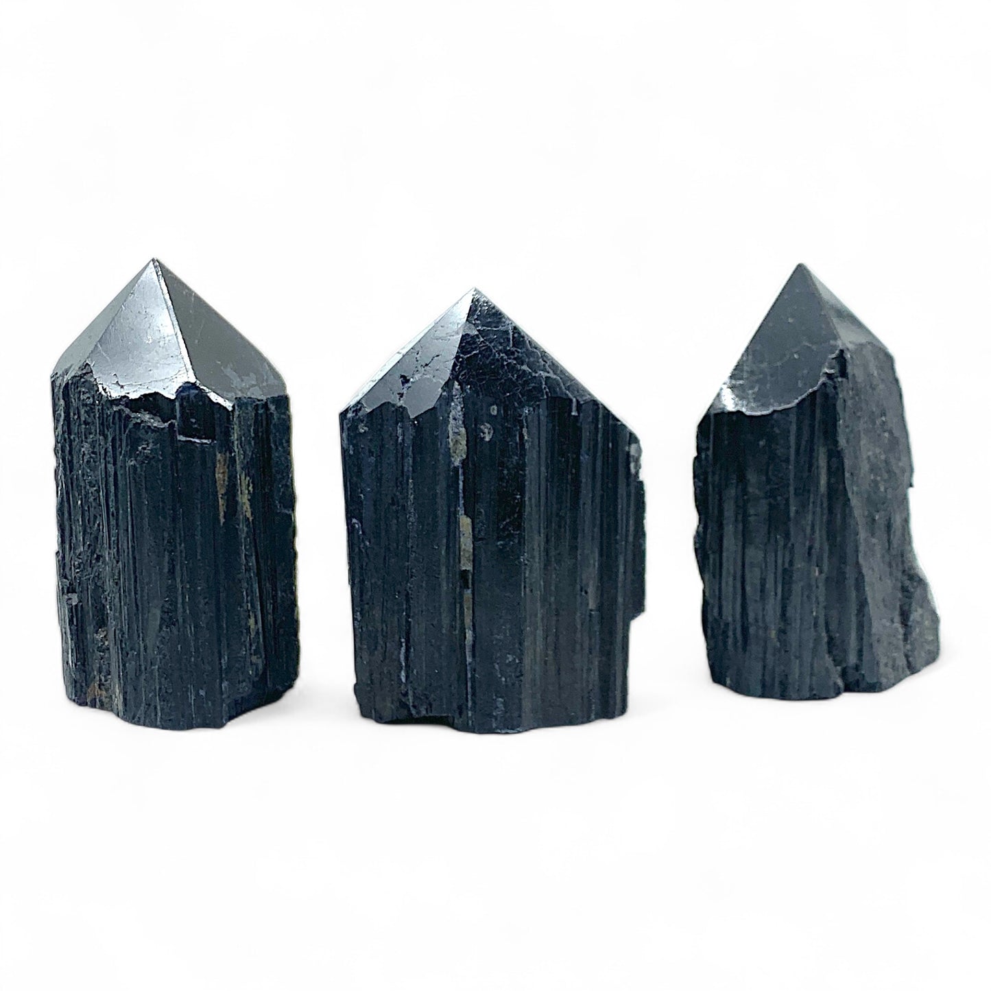 Tourmaline - Black Natural Base Point