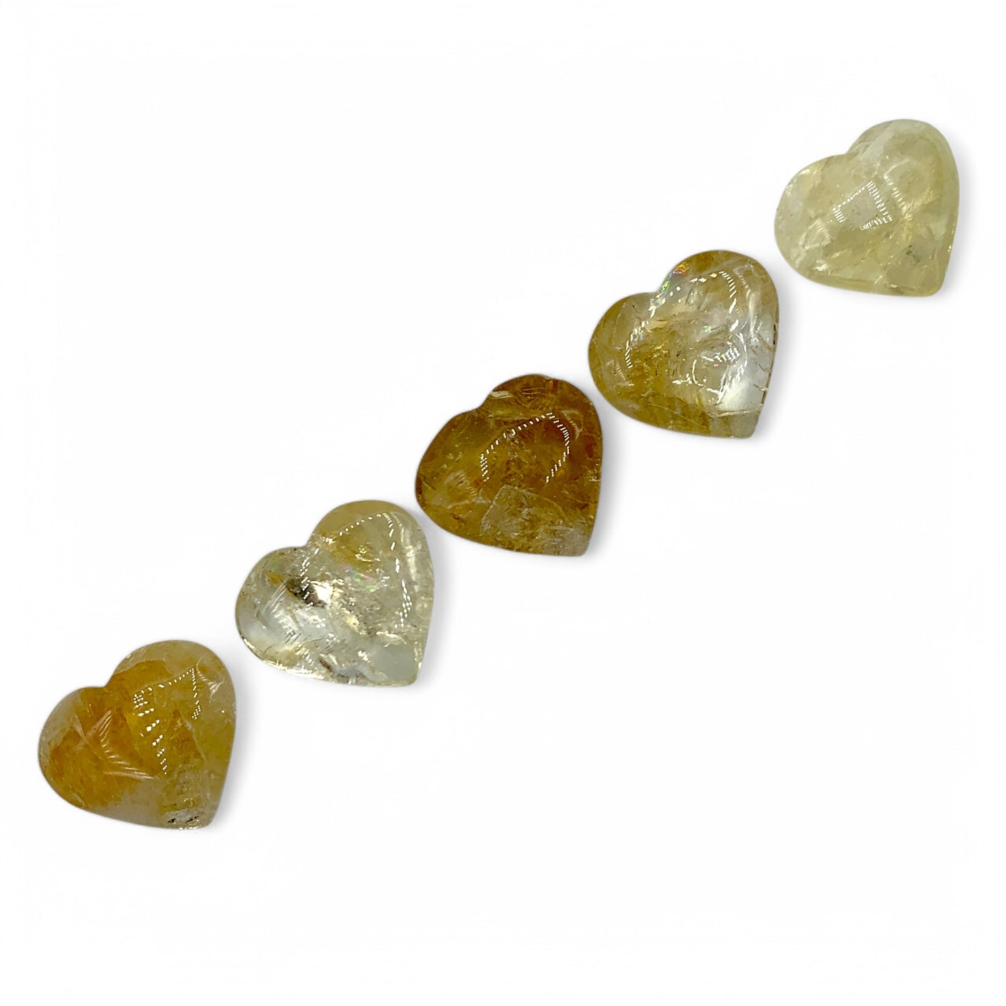 Citrine - Heart $18