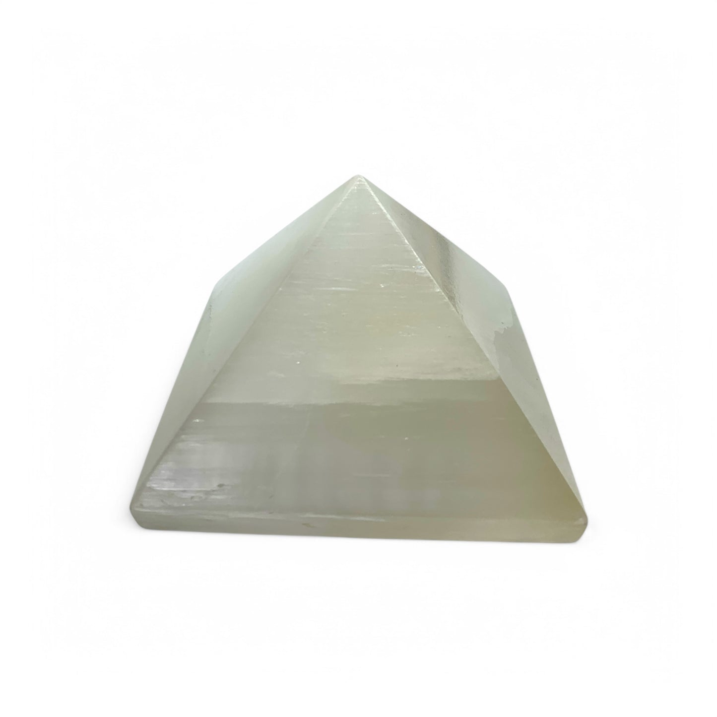 Selenite Pyramid $110