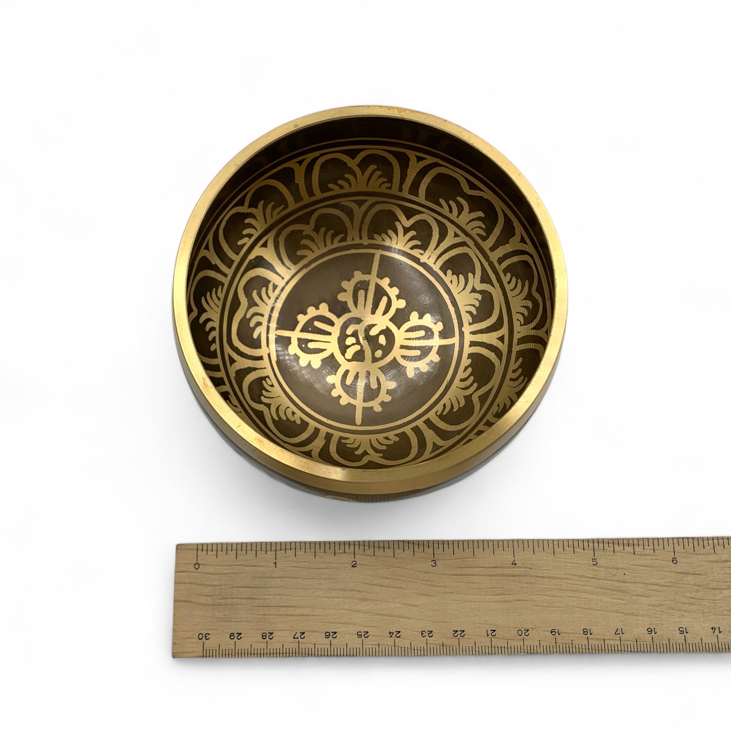 Singing Bowl - Ancient Script 4-5"