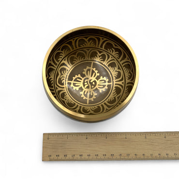 Singing Bowl - Ancient Script 4-5"