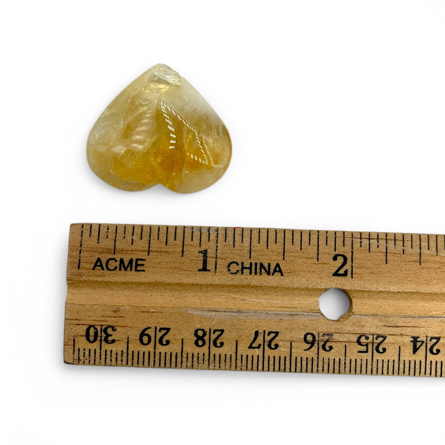 Citrine - Heart $18