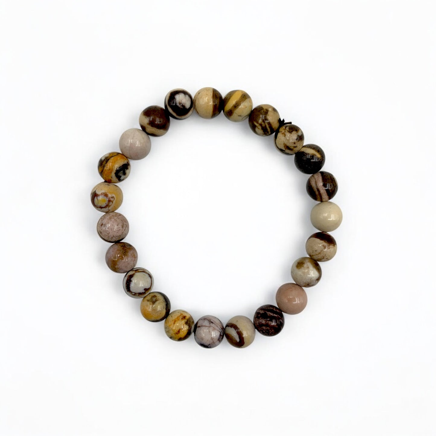 Bracelet - Earth Wood Jasper 8mm