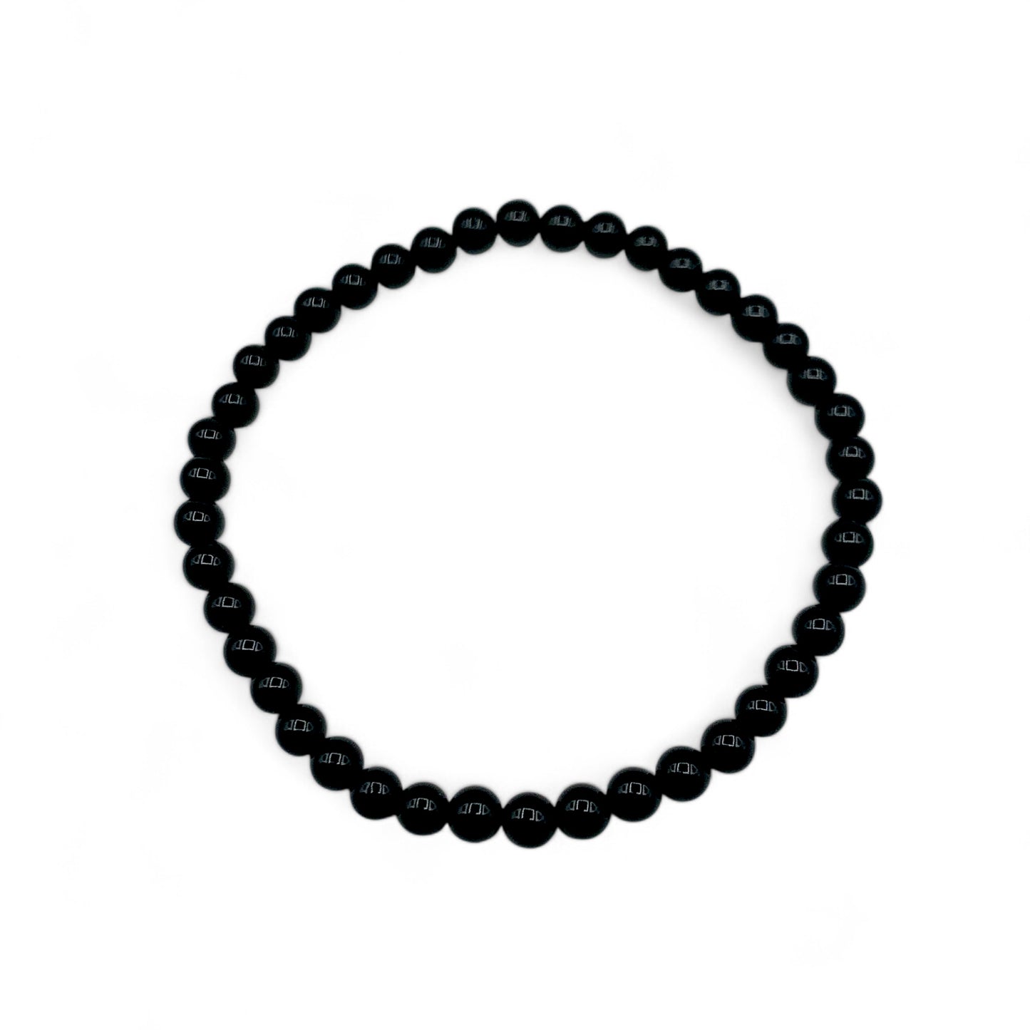 Bracelet - Obsidian 4mm
