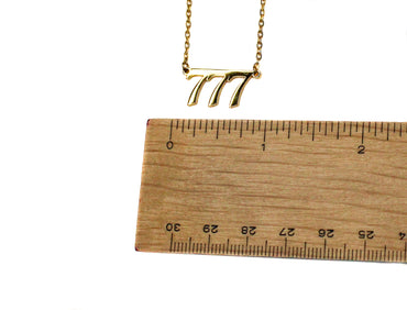 Necklace - Angel Number 777
