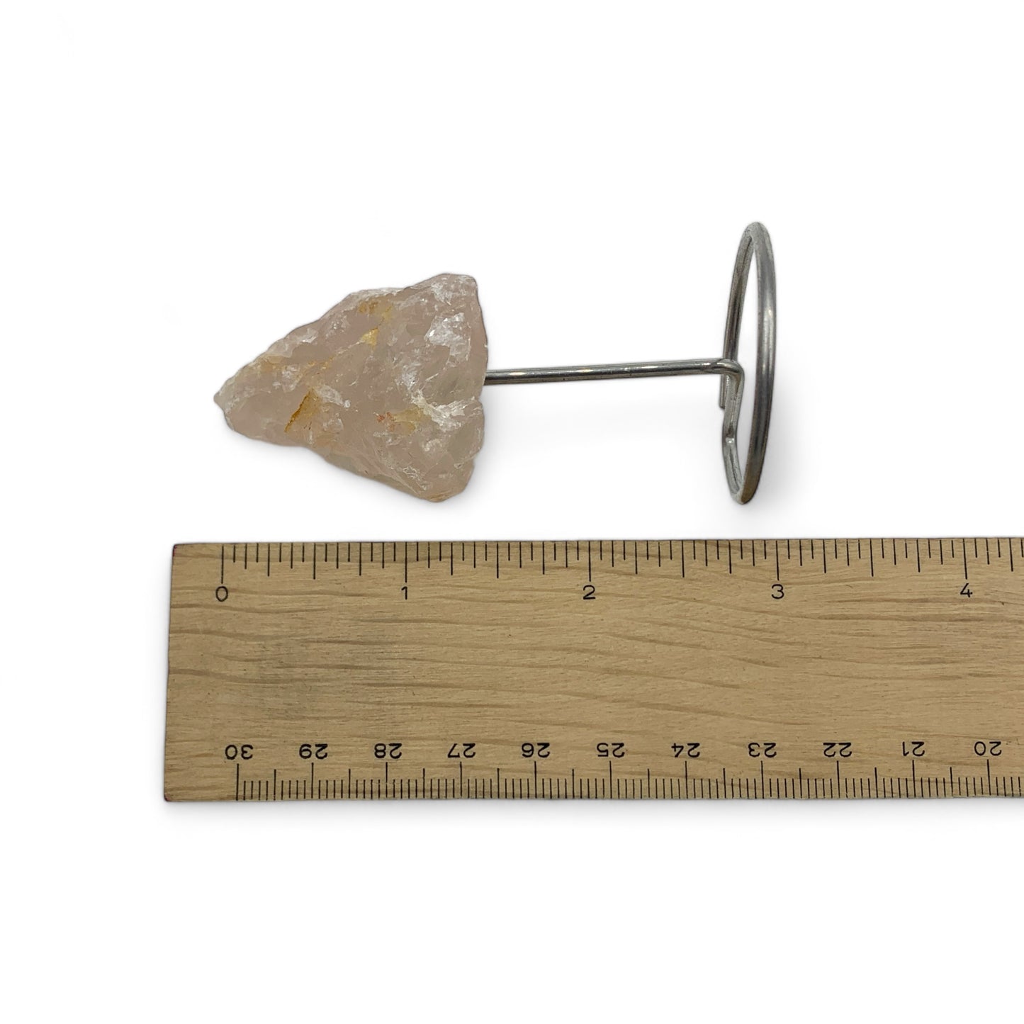 Rose Quartz - Raw on Stand $20