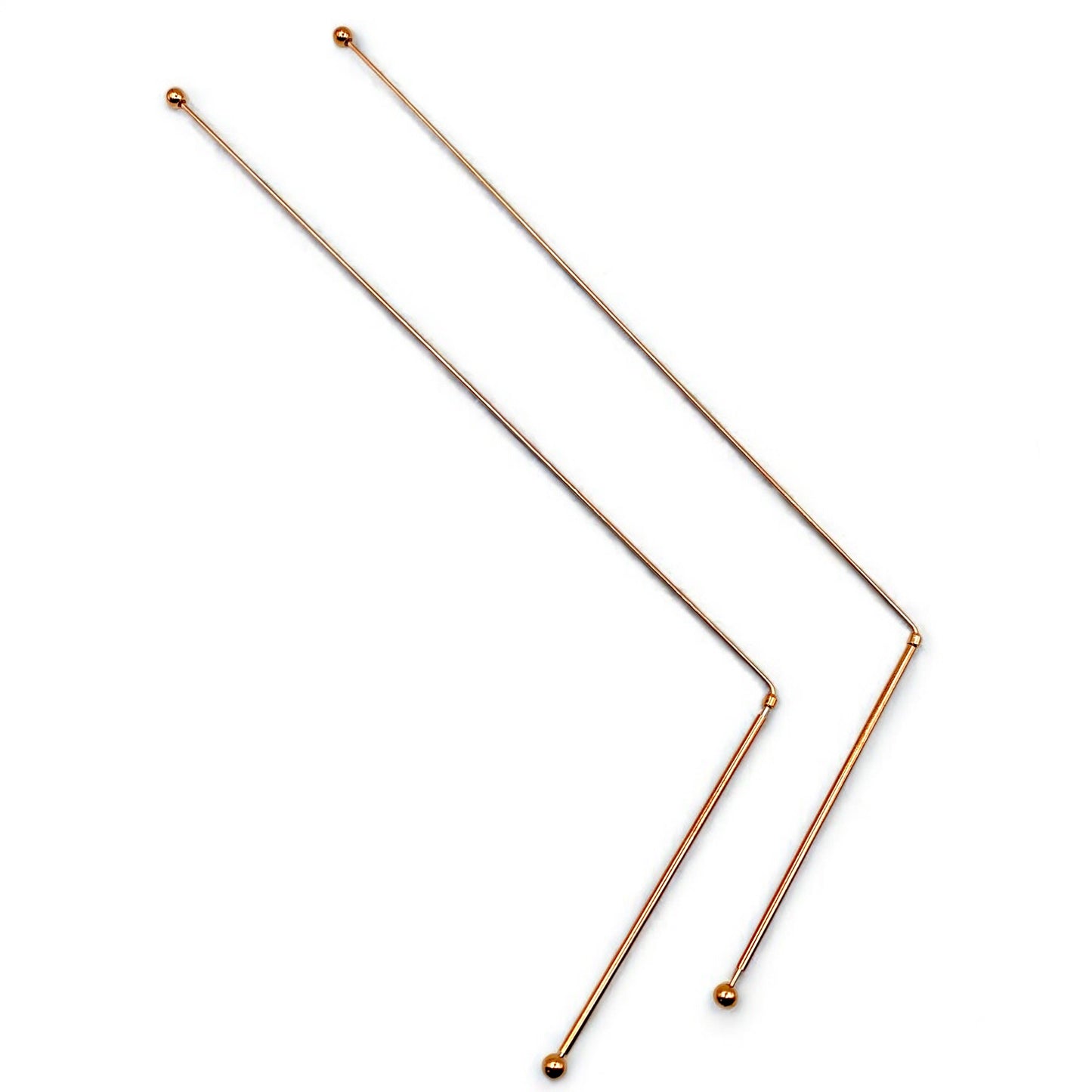Copper Dowsing Rods - Divining Rods for Energy Detection & Spiritual Exploration