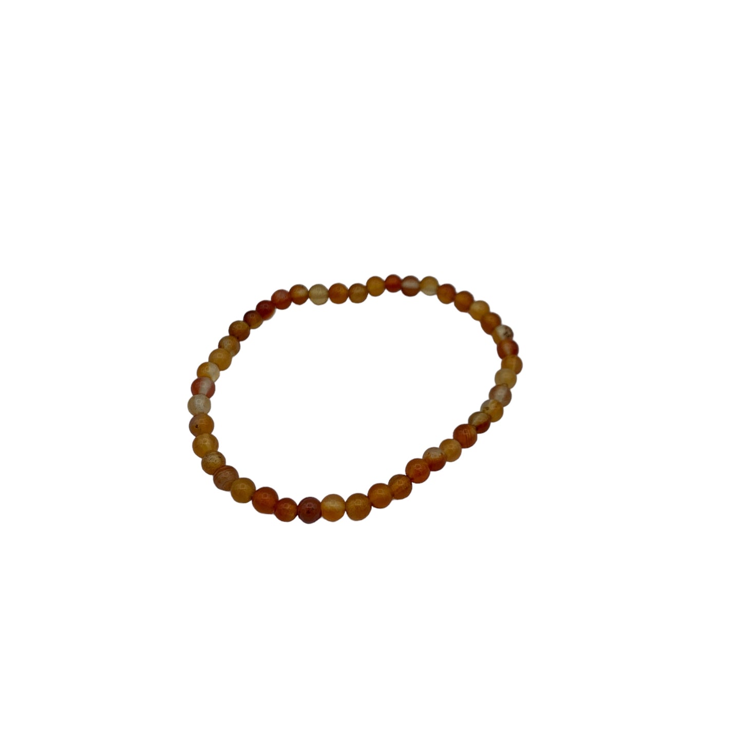 Bracelet - Carnelian 4mm