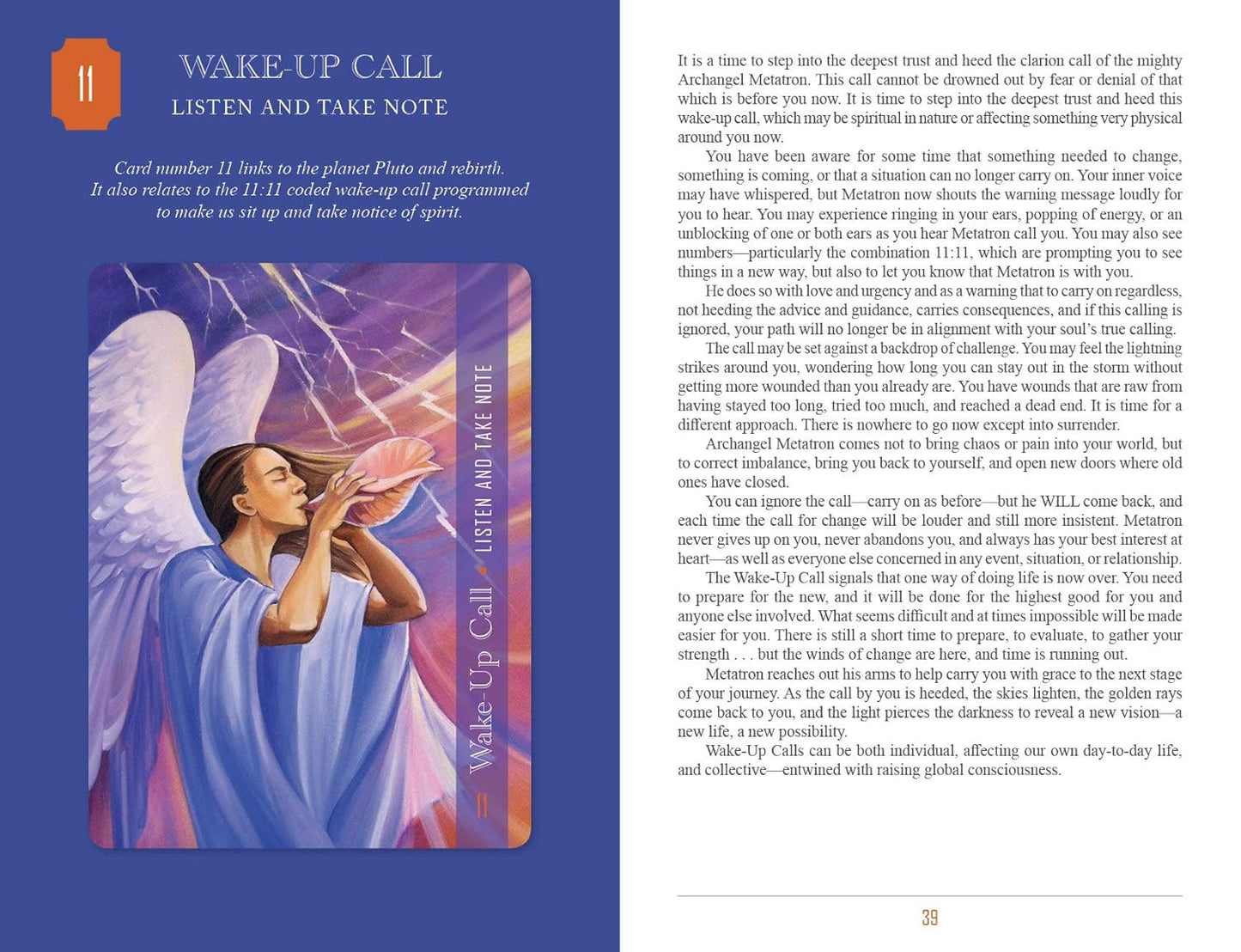 The Archangel Metatron Self-Mastery Oracle