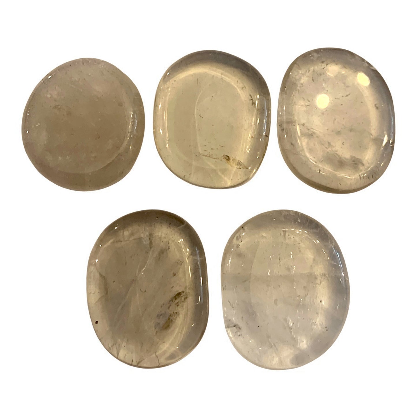 Smoky Quartz Palm Stone $10