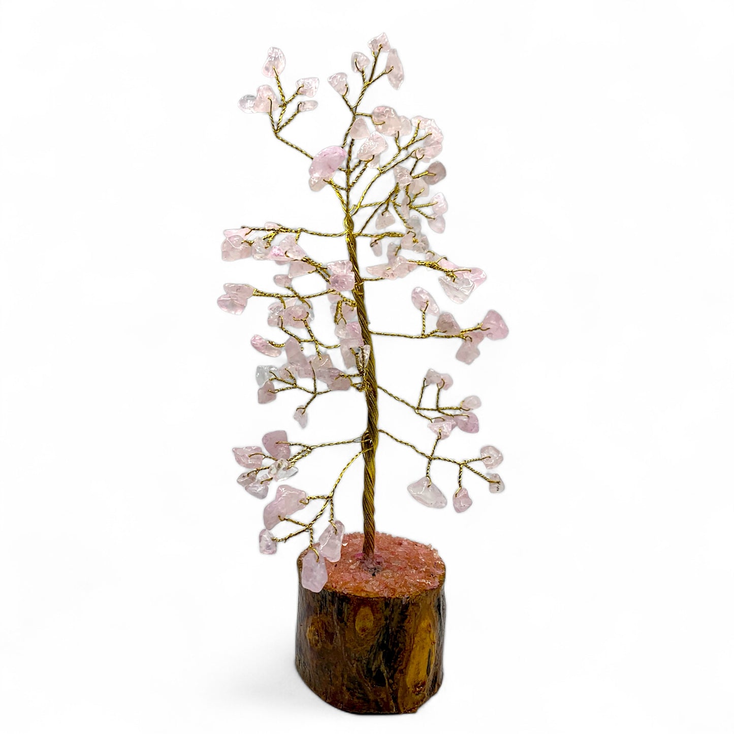Rose Quartz Gemstone Tree $30