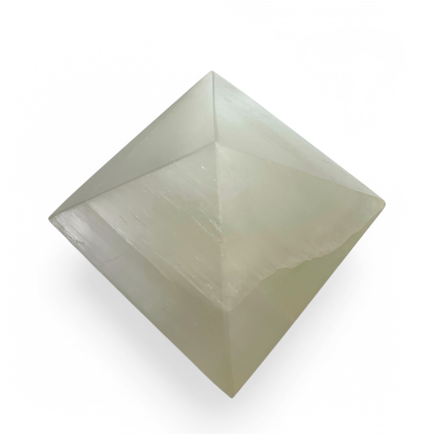 Selenite Pyramid $110