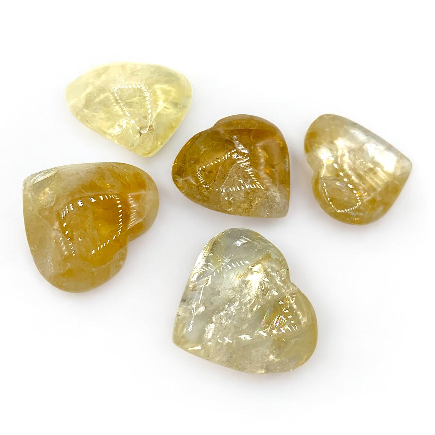 Citrine - Heart $18