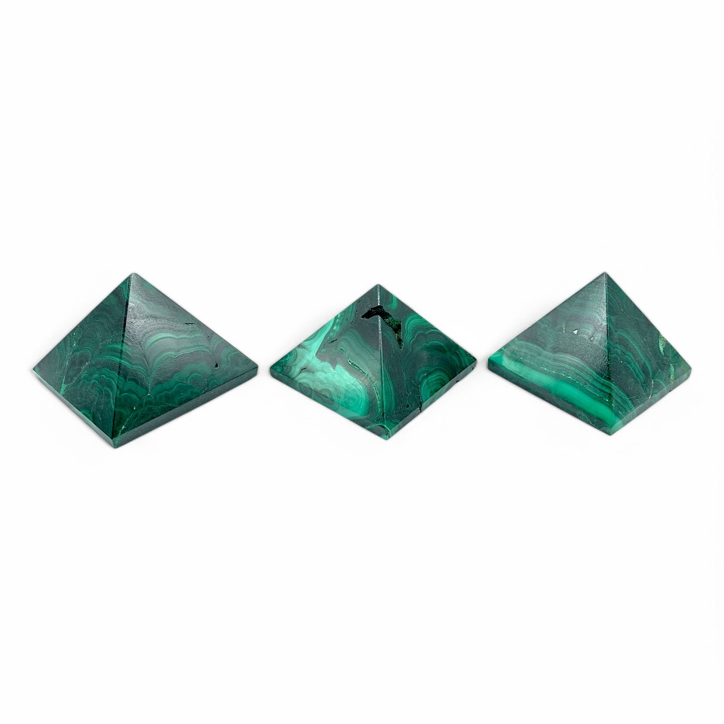 Malachite Pyramid $70