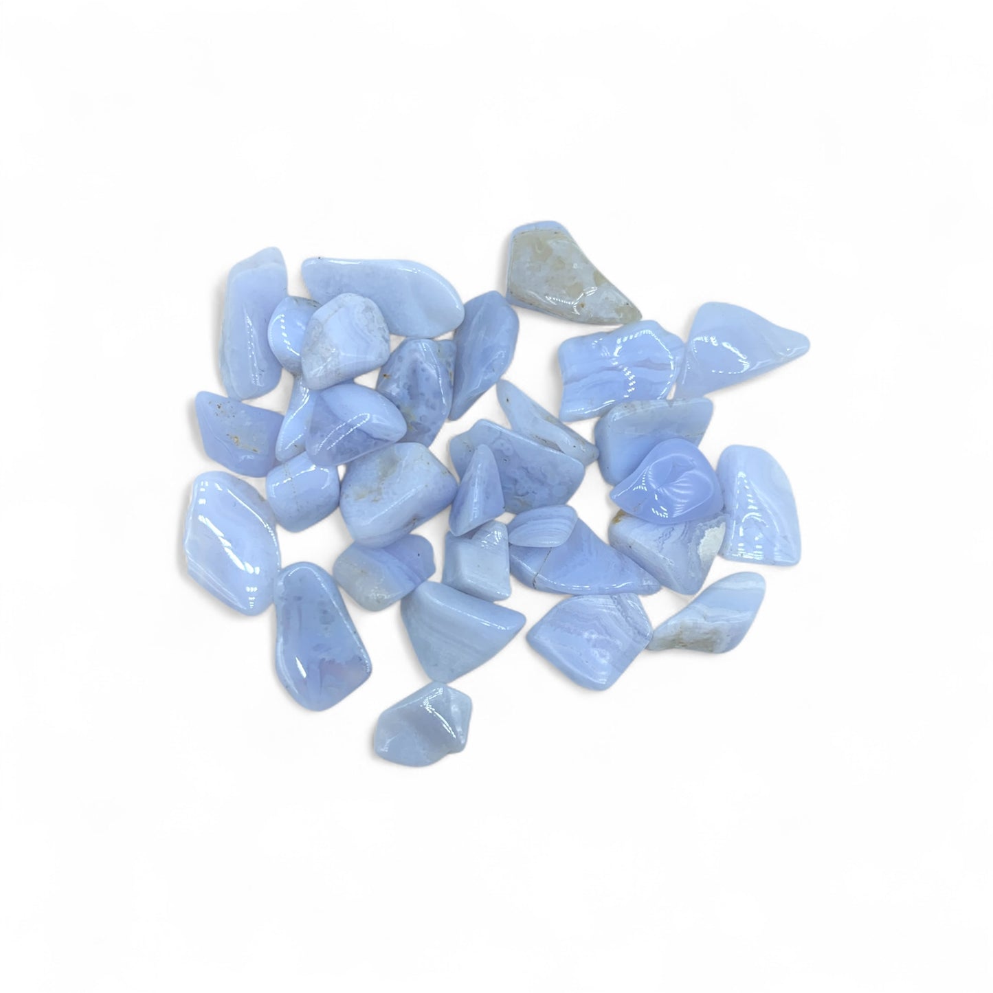 Agate - Blue Lace Tumble $2