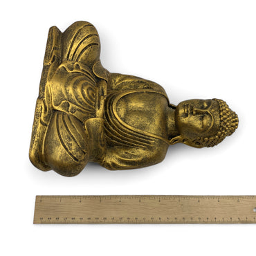 Statue - Gold Buddha Meditating - Happy Soul Online