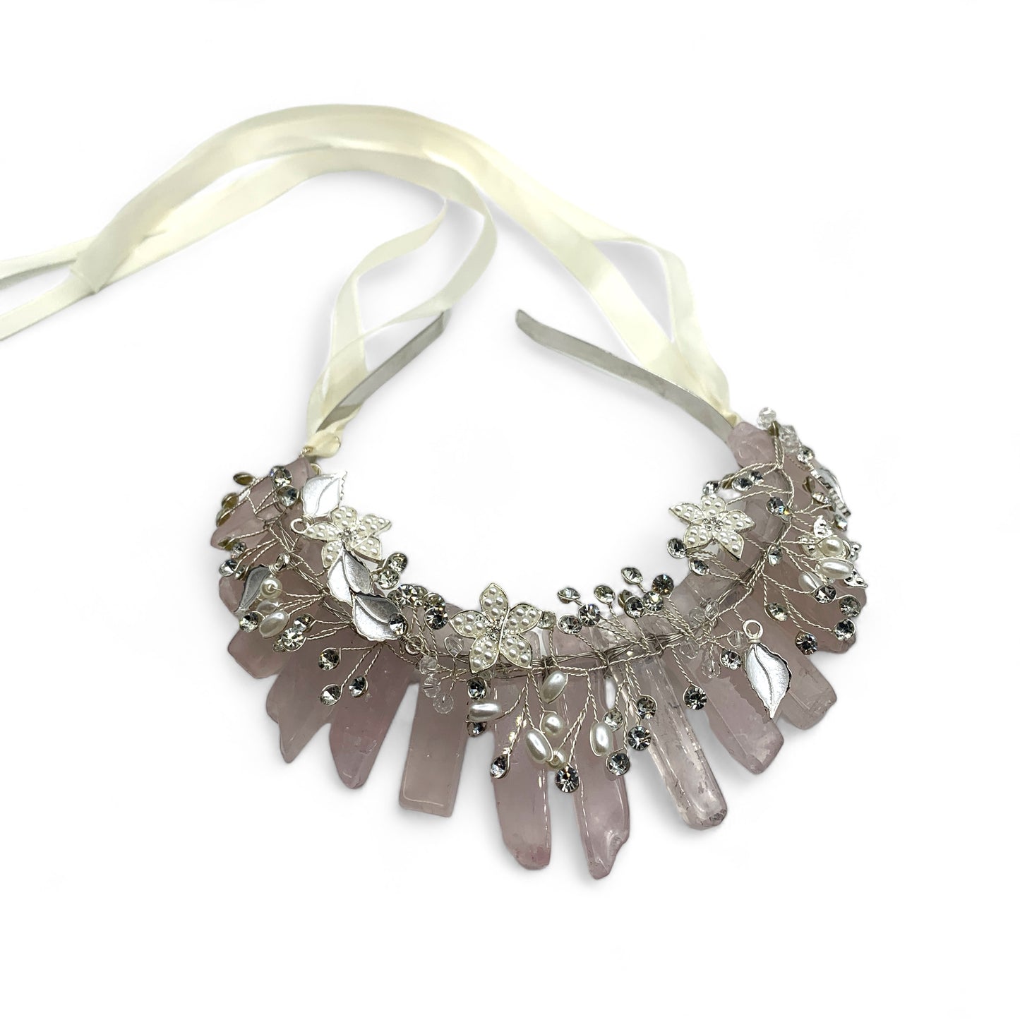 Tiara - Rose Quartz $140