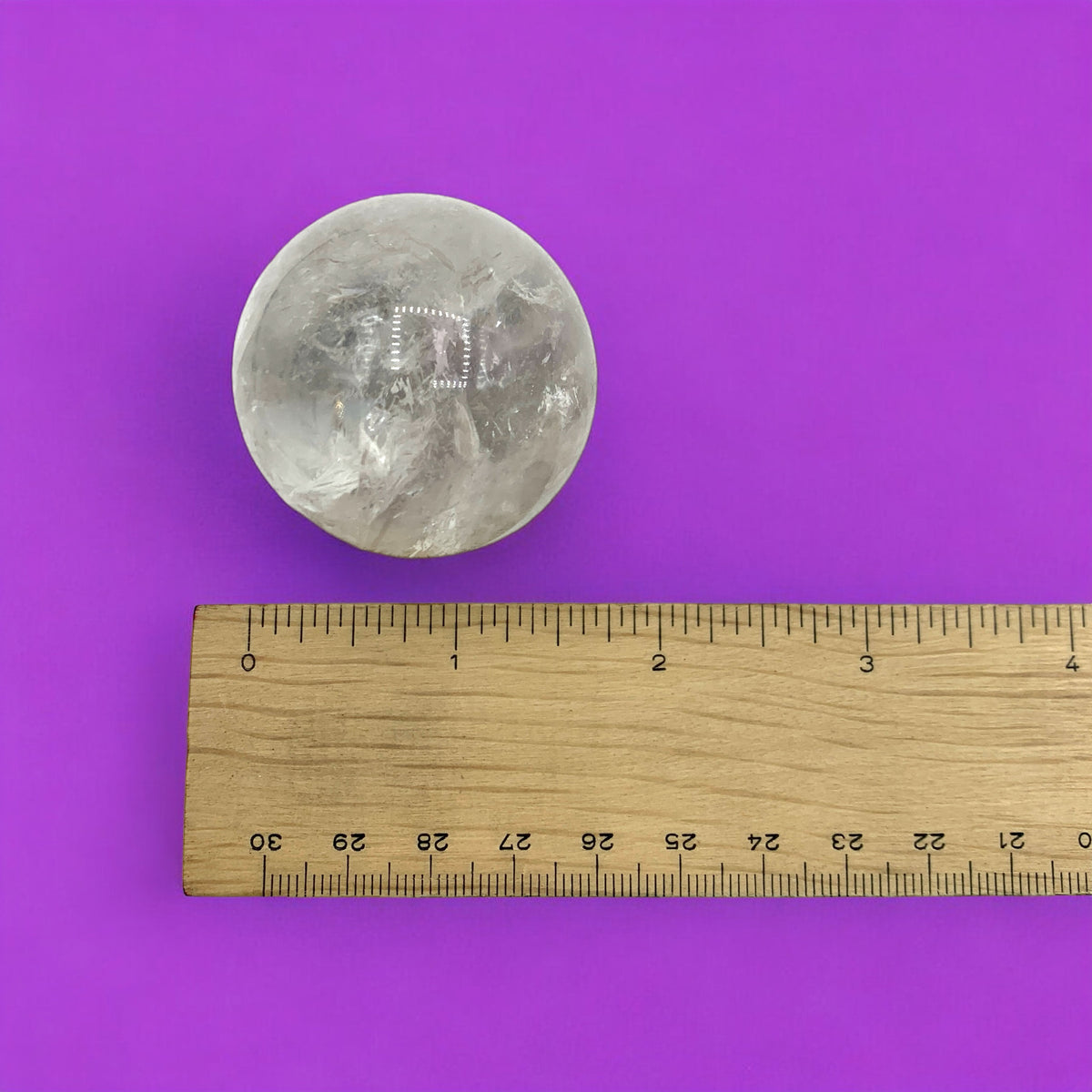 Clear Quartz Sphere $70