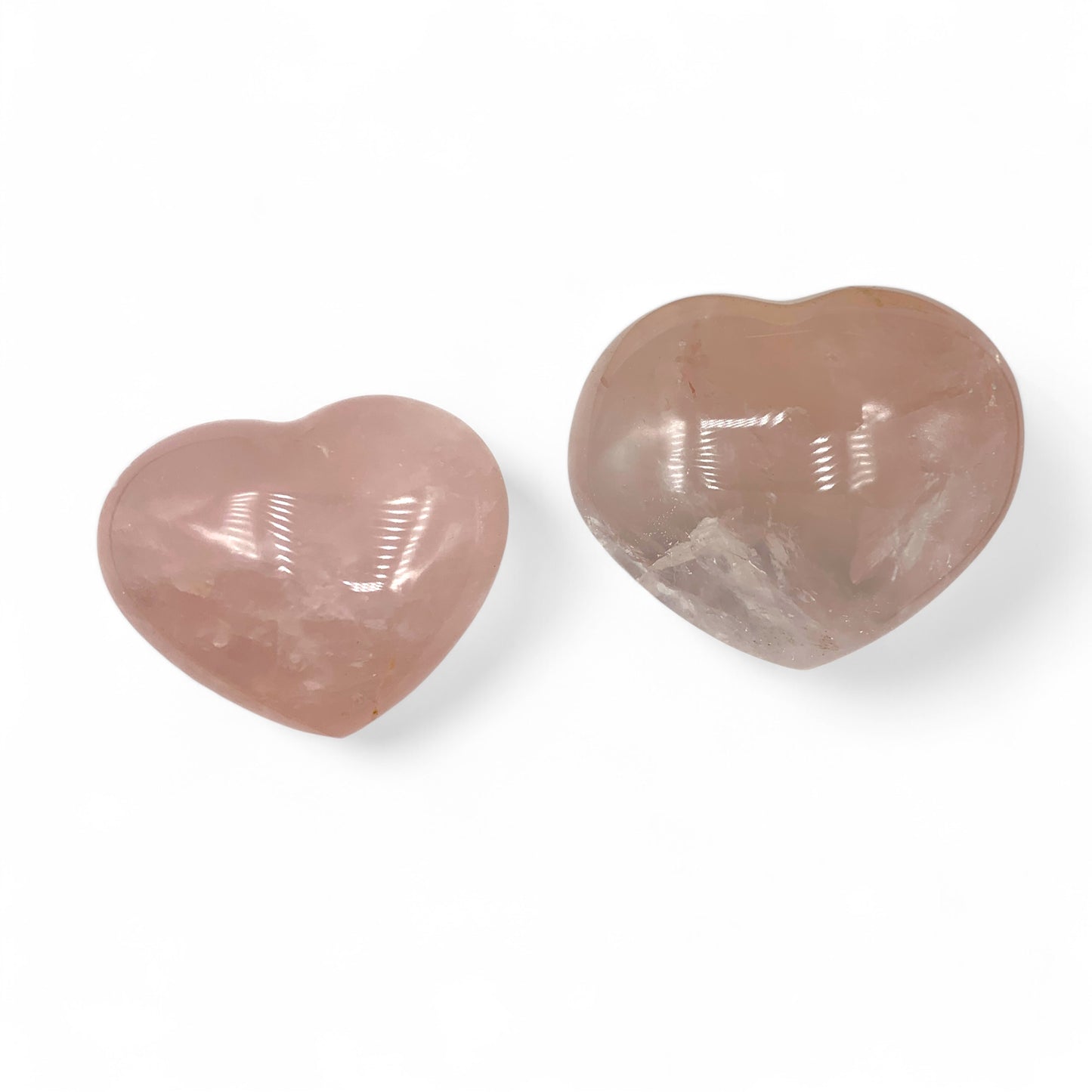 Rose Quartz Heart $85