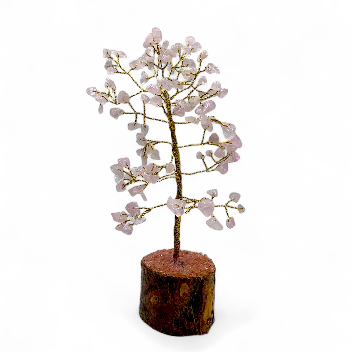 Rose Quartz Gemstone Tree $30