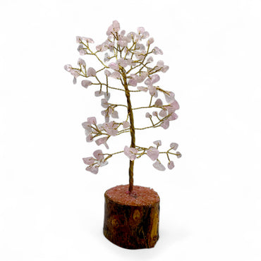 Rose Quartz Gemstone Tree $30
