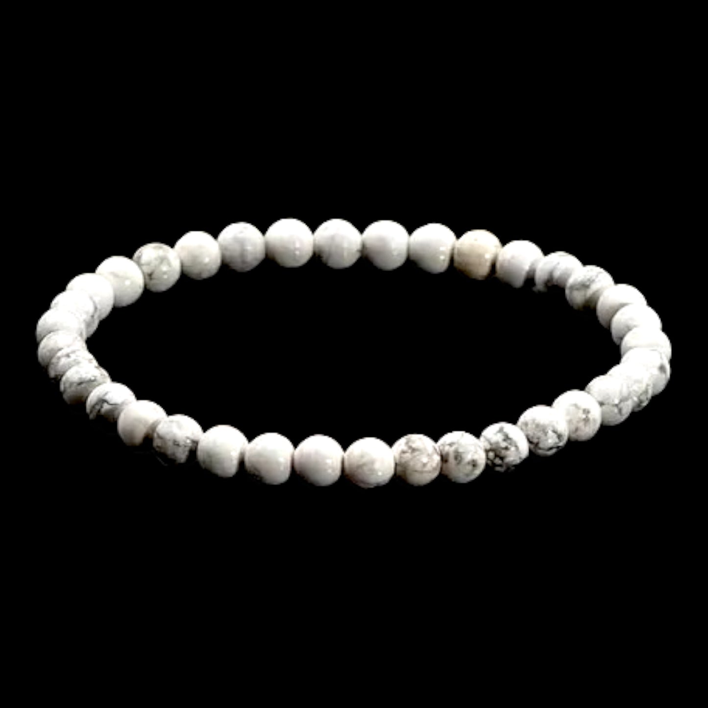 Bracelet - Howlite 4mm