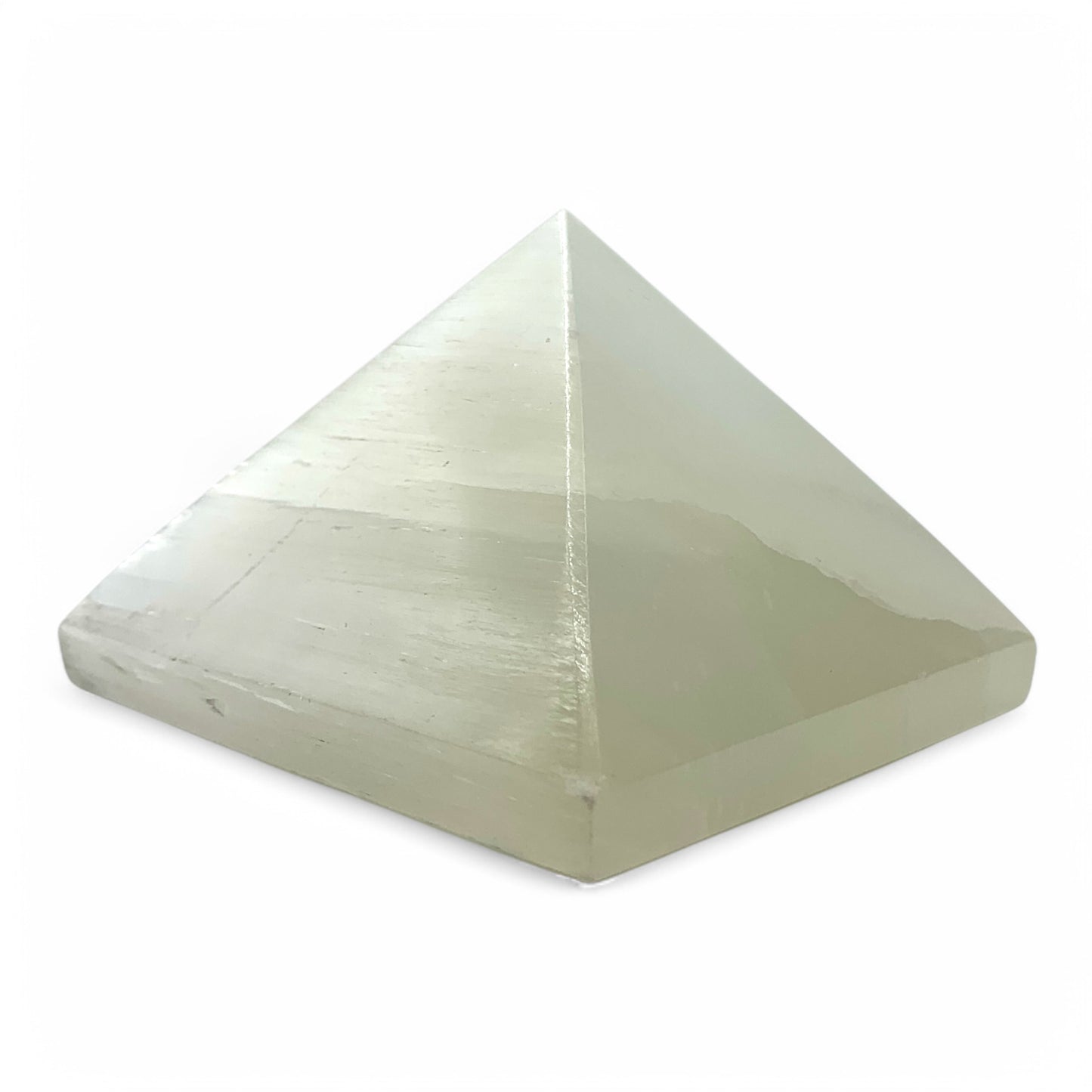 Selenite Pyramid $110