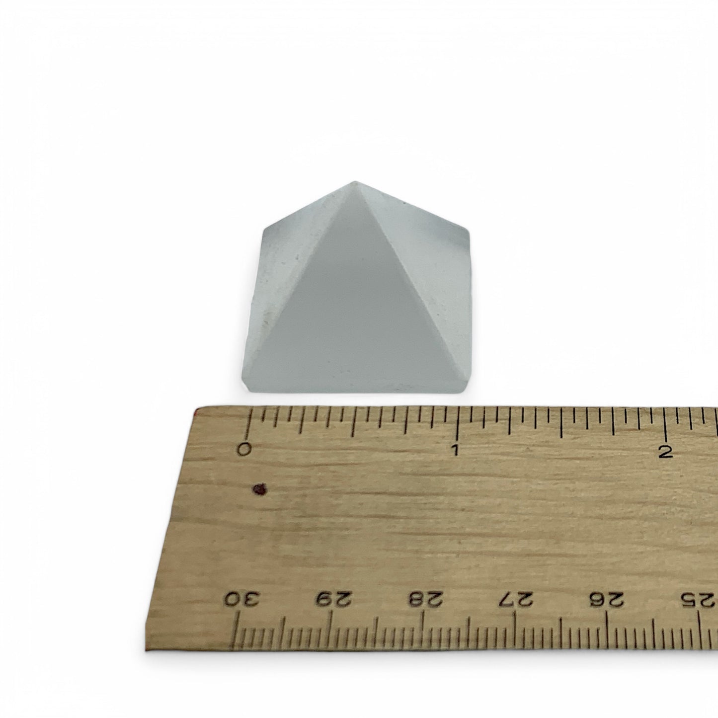 Selenite Pyramid $20