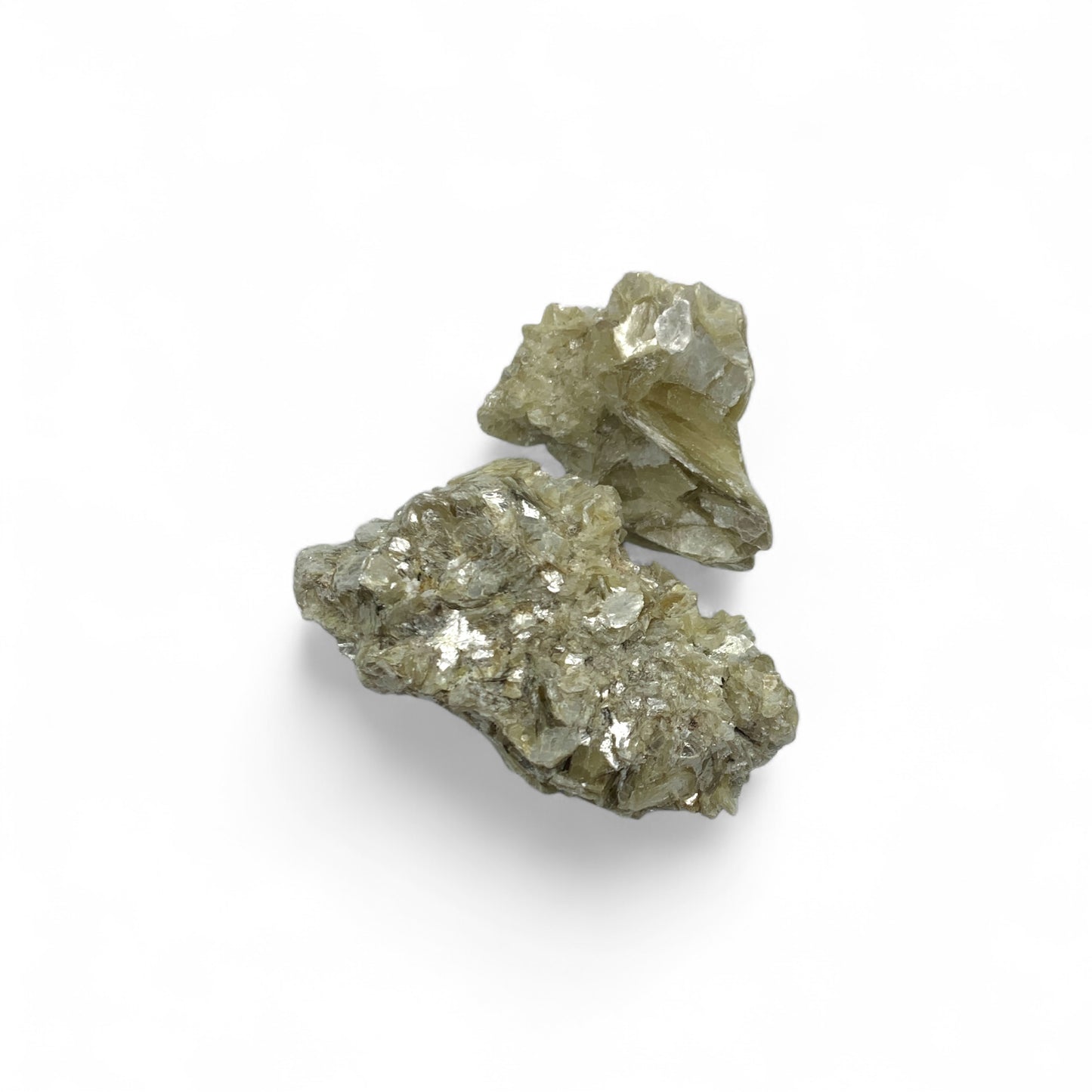 Mica - Yellow Raw Clusters $20