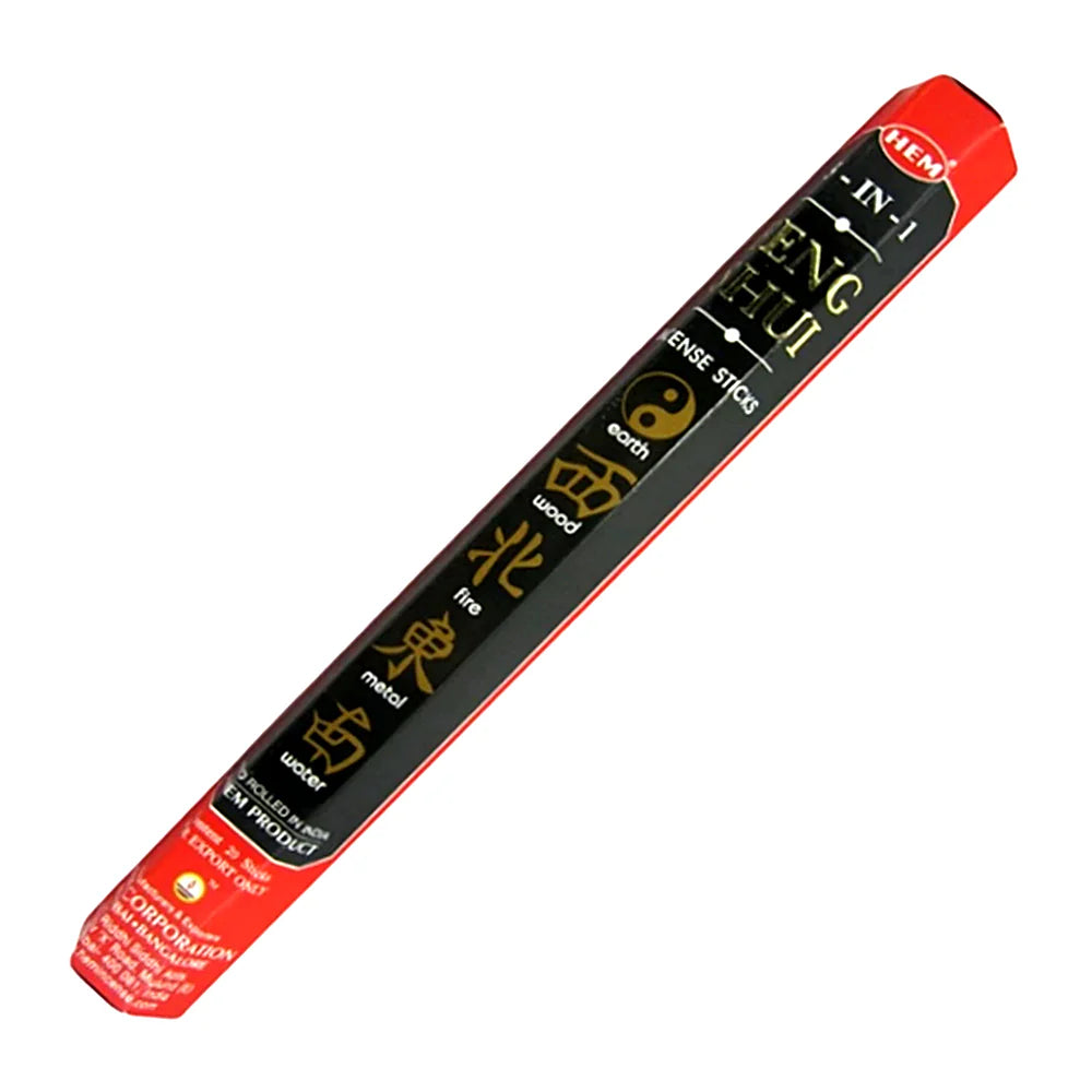 Incense - Feng Shui 5 in 1 Hexagonal HEM