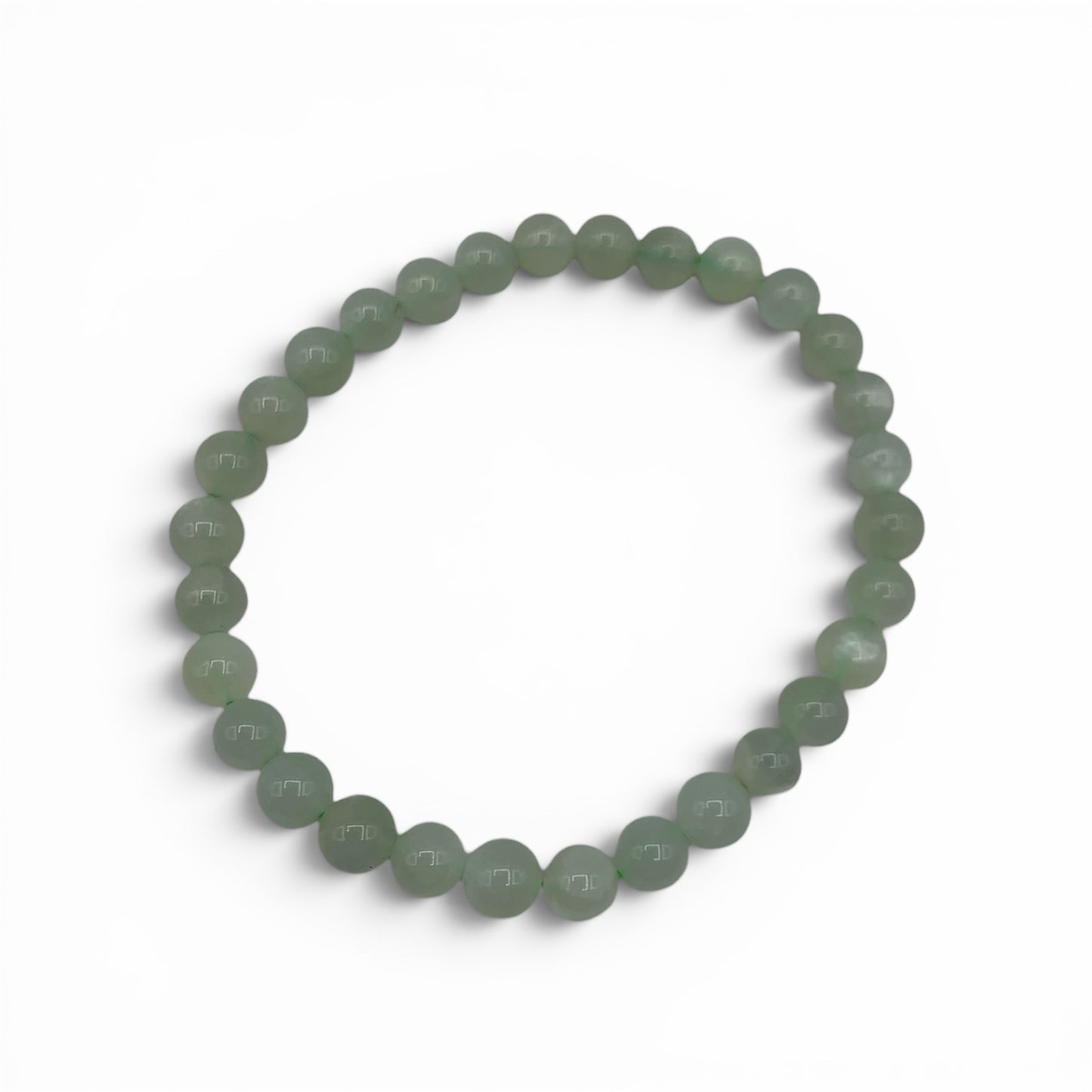 Bracelet - Moonstone Green 6-7mm