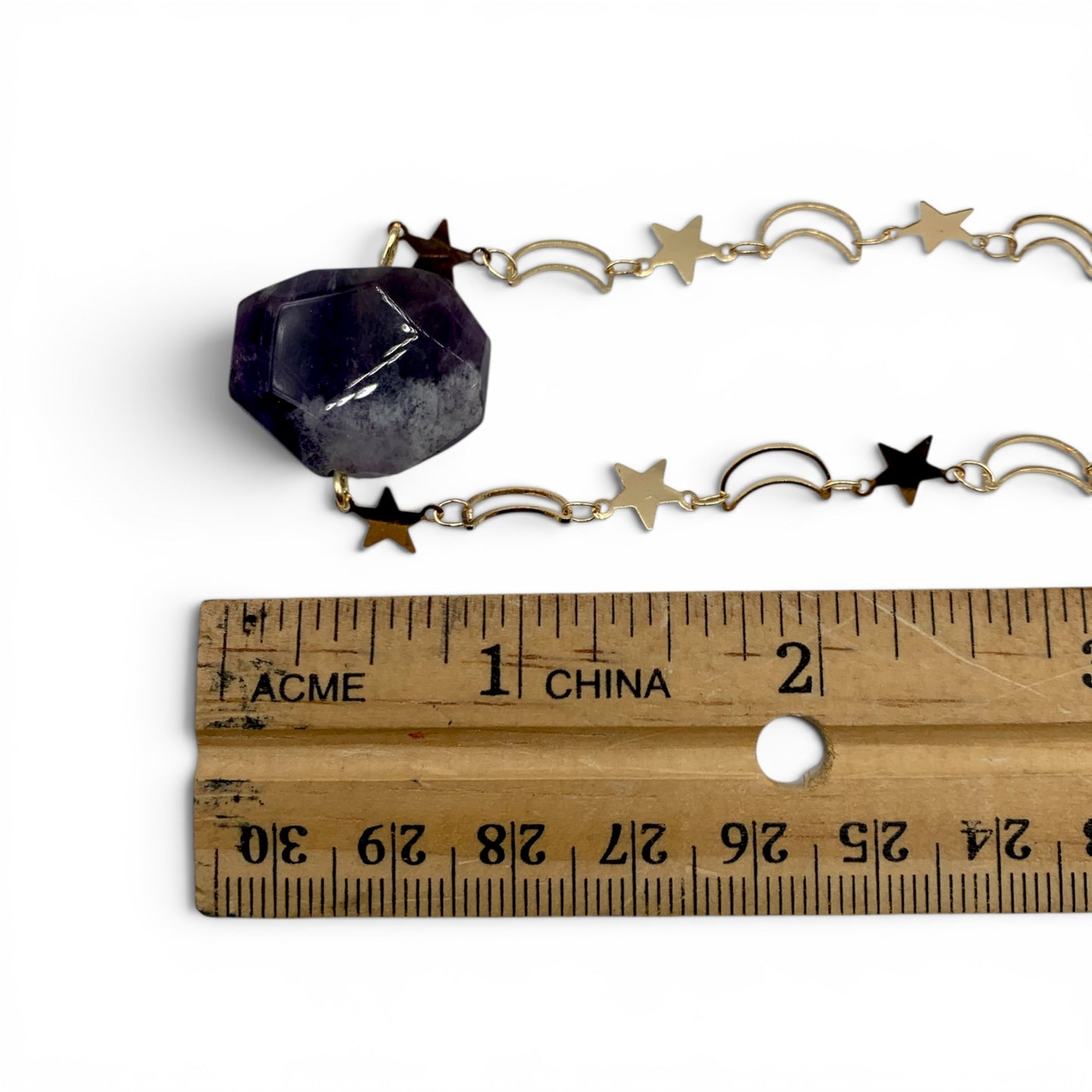 Necklace - Amethyst Celestial $40