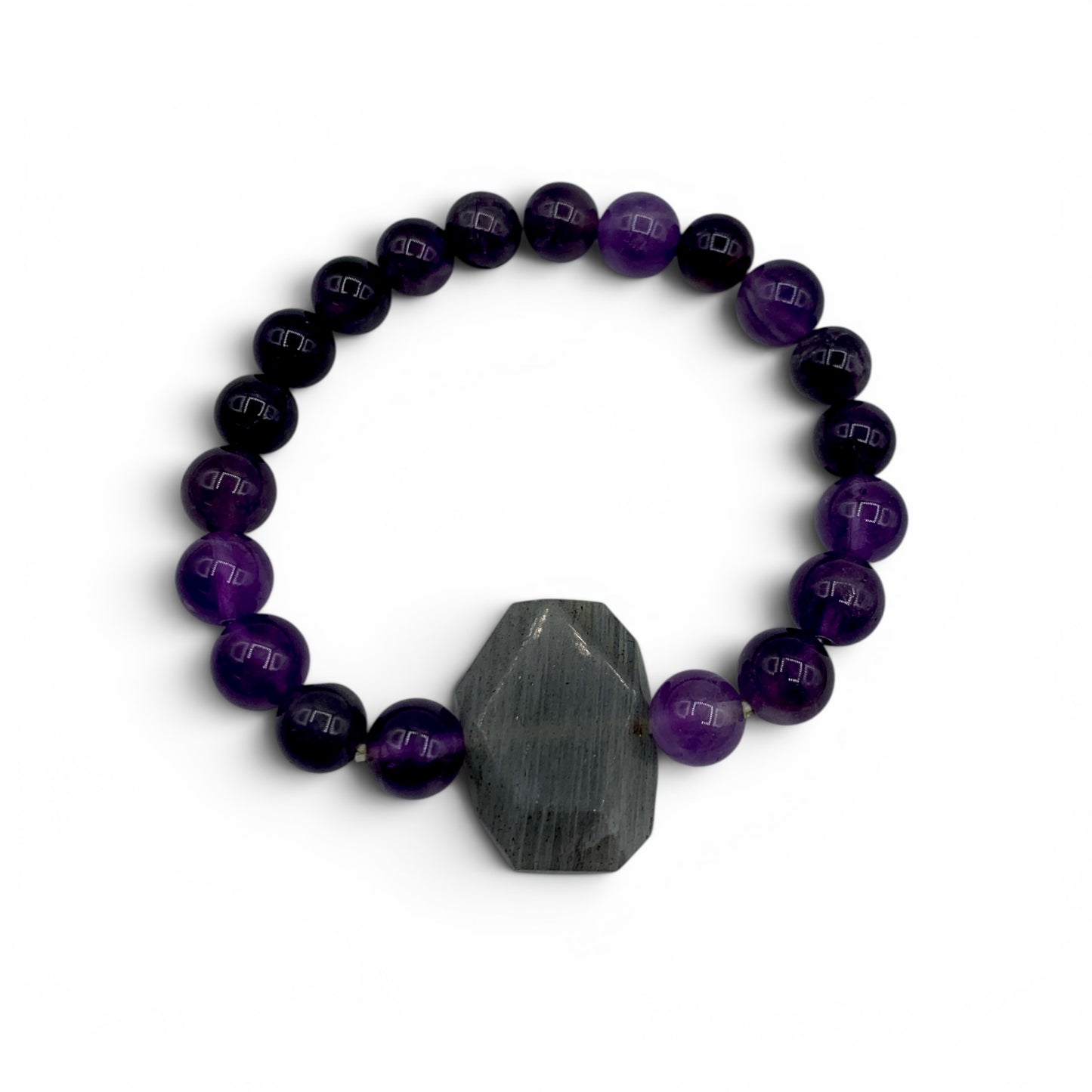 Bracelet - Labradorite & Amethyst