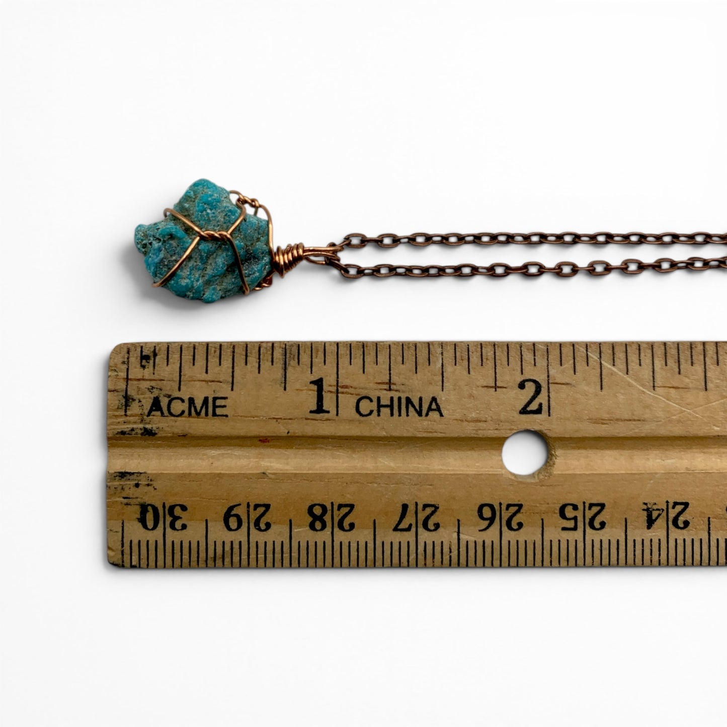Necklace - Turquoise Raw $35