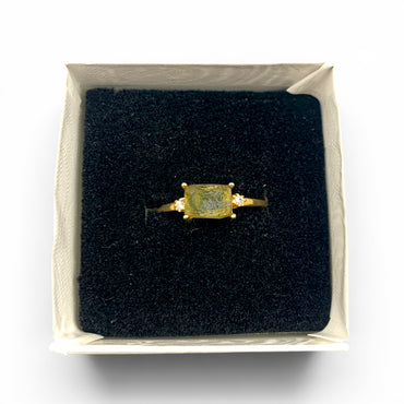 Ring - Moldavite $175 Sz 5.5