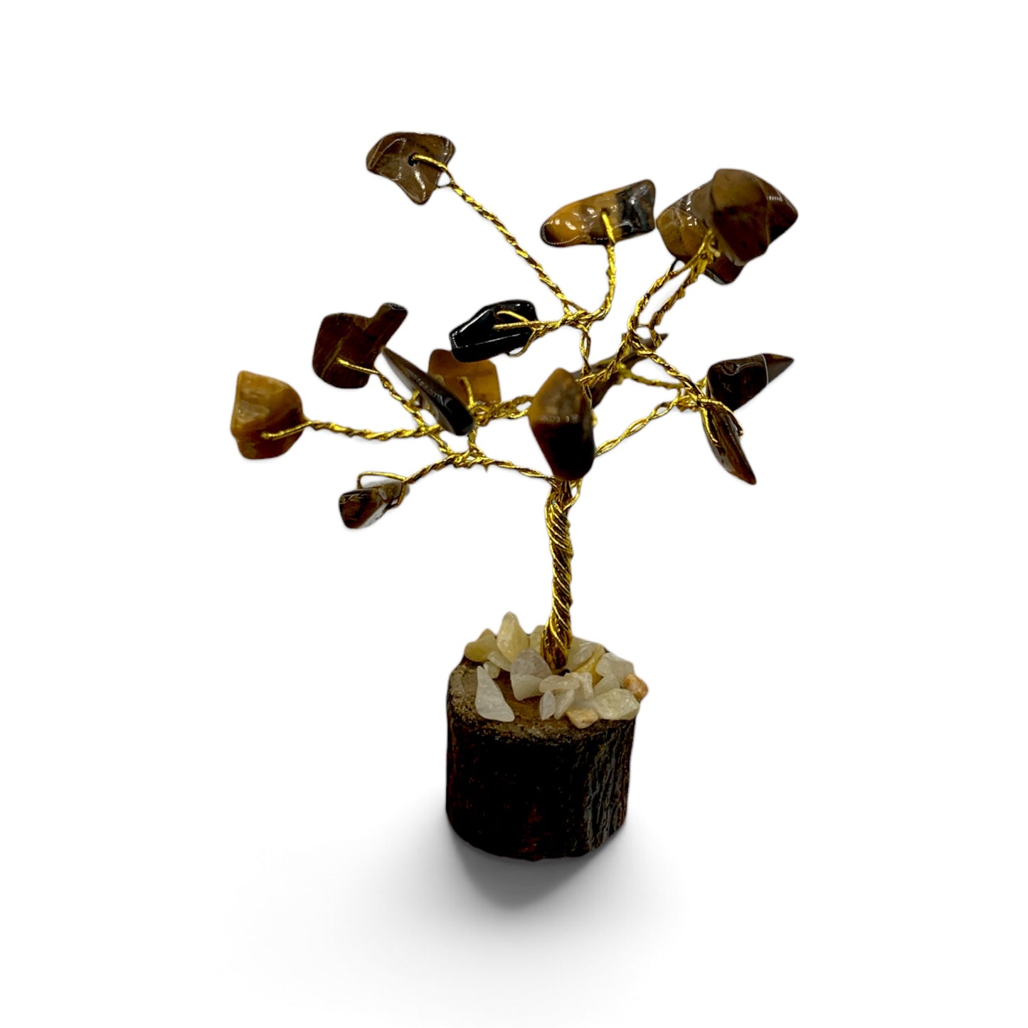 Gemstone Tree - Tiger's Eye Mini $18