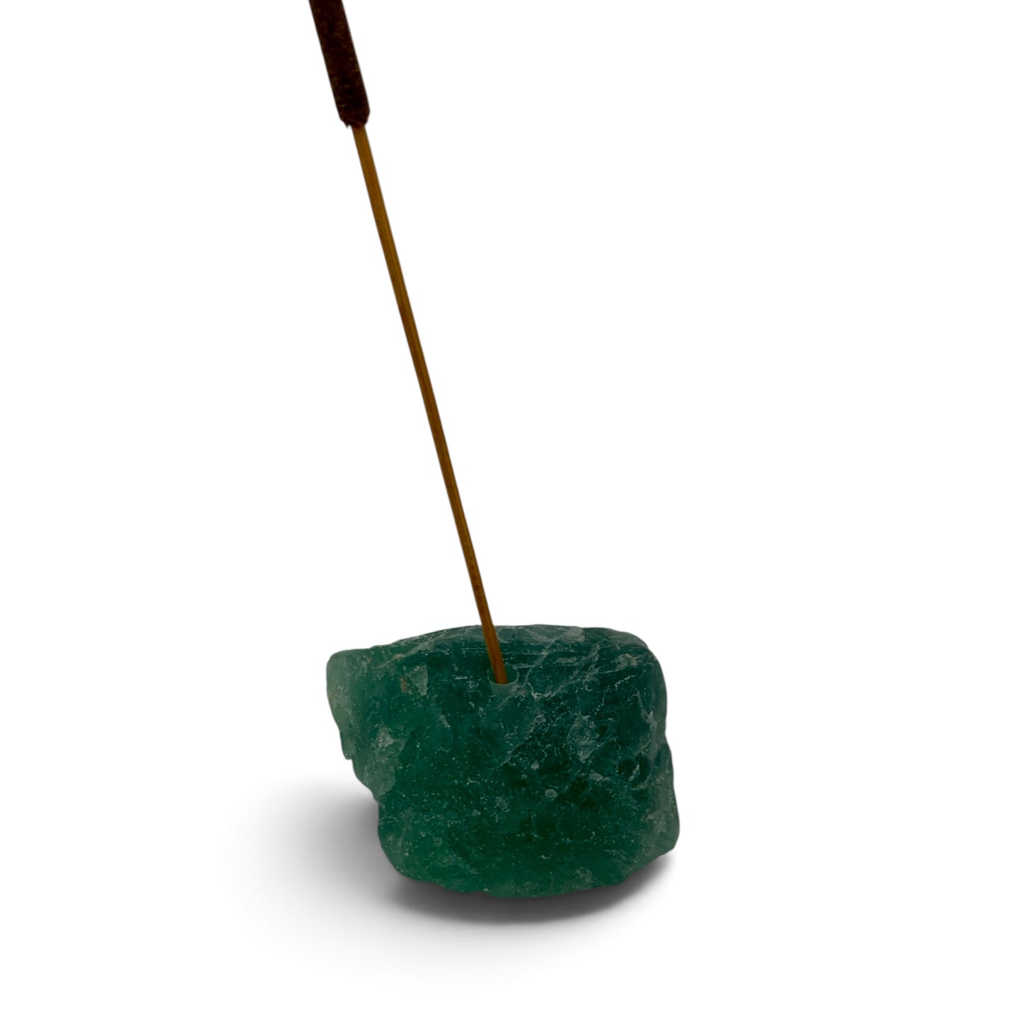 Incense Holder - Green Fluorite Raw $15