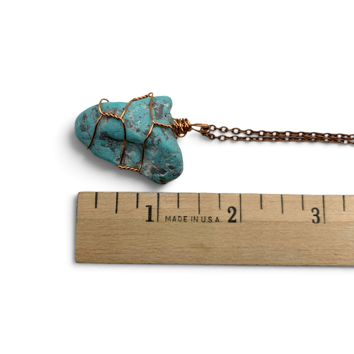 Necklace - Turquoise Raw Tumble $45