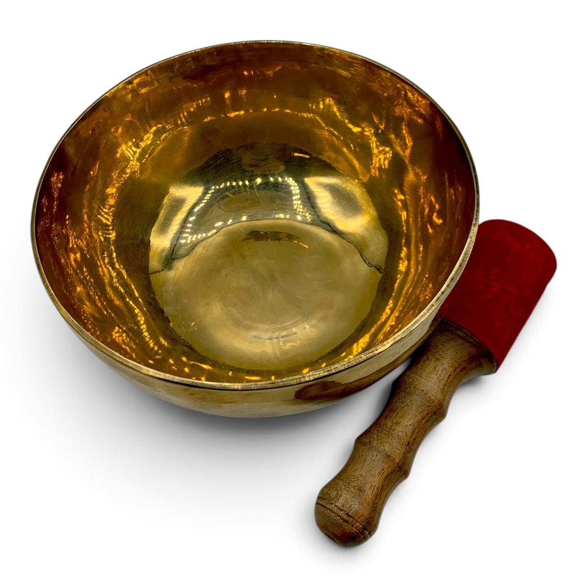 Singing Bowl - Tibetan Hammered Brass $300