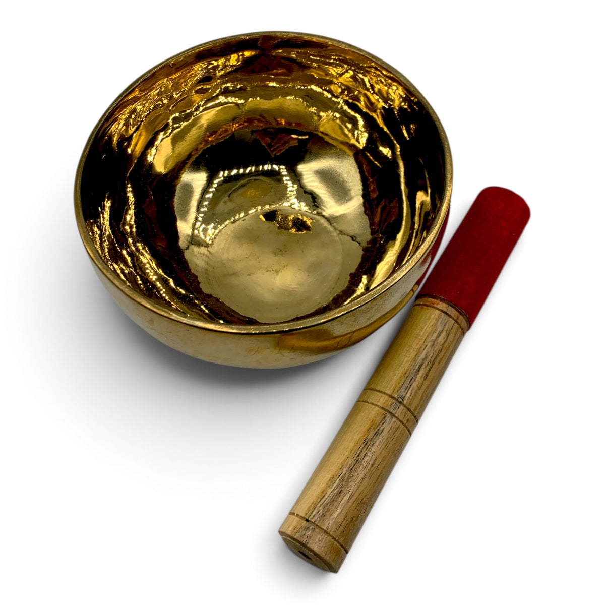 Singing Bowl - Tibetan Hammered Brass $200
