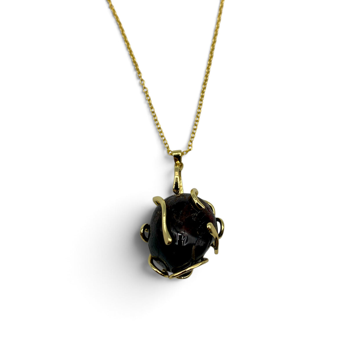 Necklace - Garnet Tumble $35