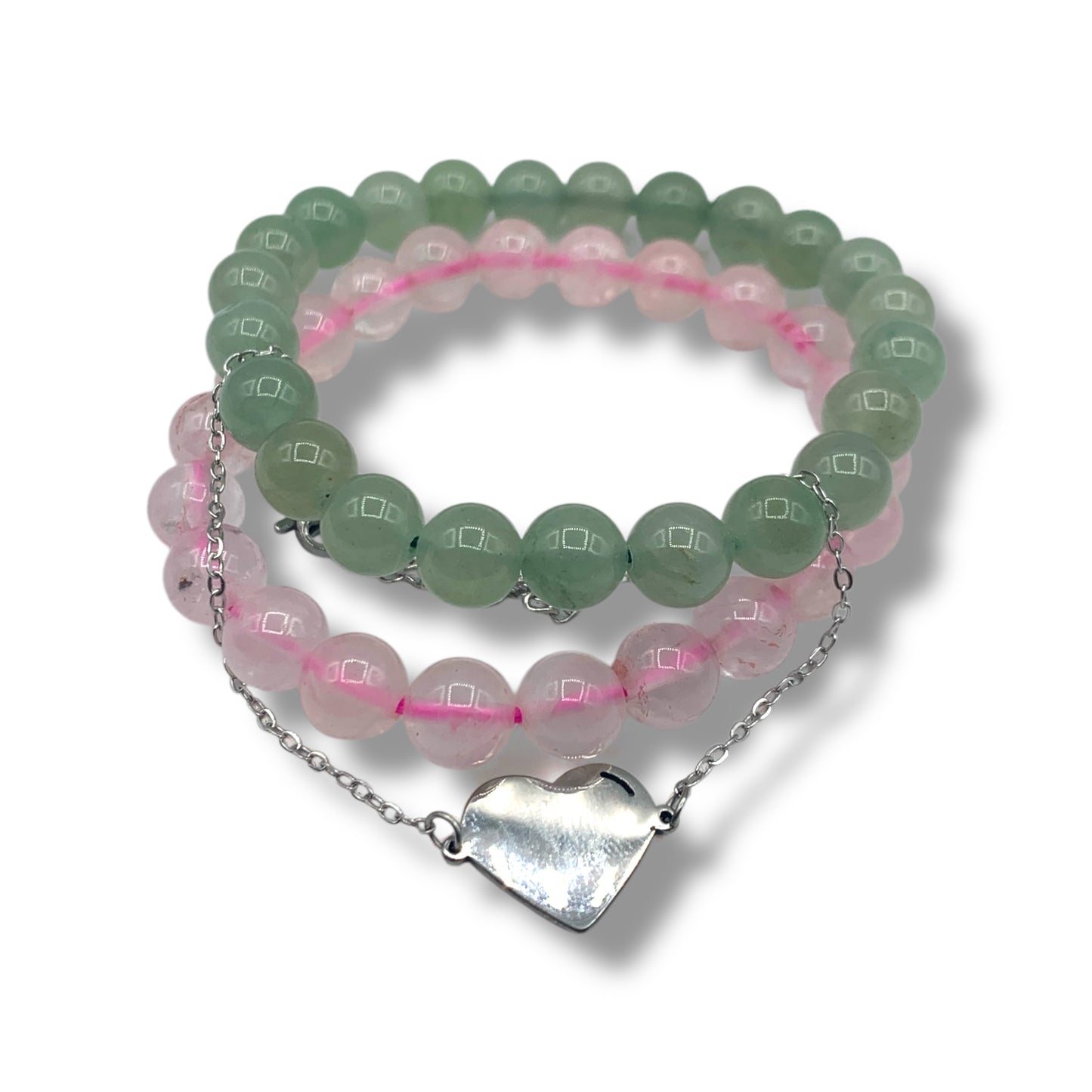 Bracelet Set - Love 8mm