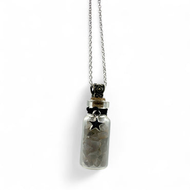 Necklace - Crystal Jar with Charm