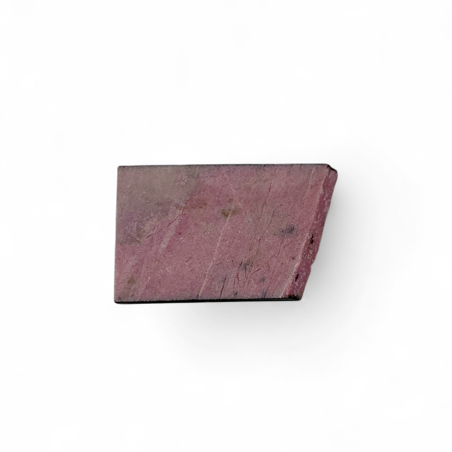 Rhodonite Raw Slice